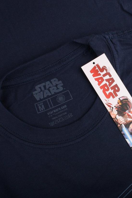 Star Wars Force Slogan Cotton T-shirt 5