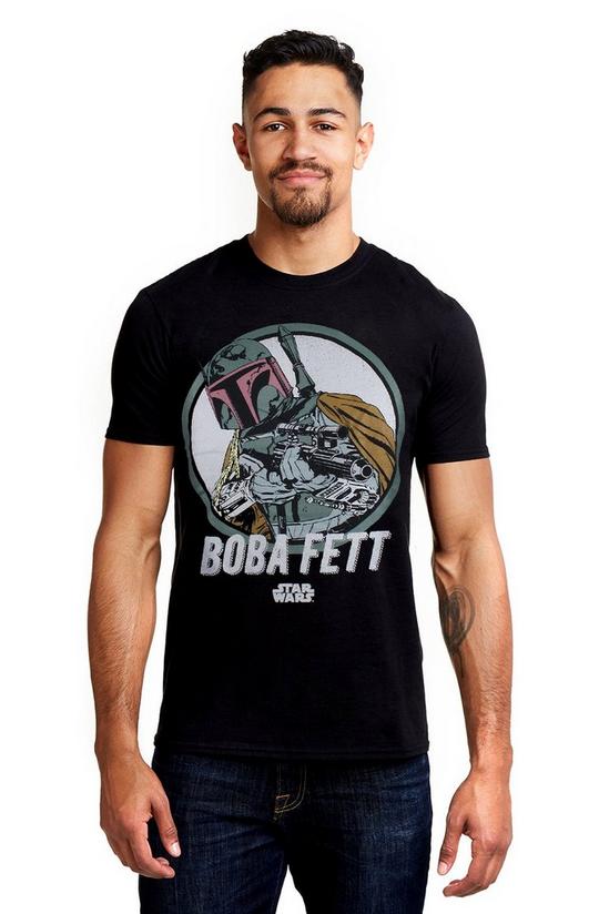 Star Wars Star Wars Retro Boba Cotton T-Shirt 1