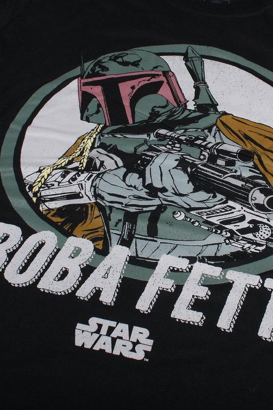 Star Wars Star Wars Retro Boba Cotton T-Shirt 4