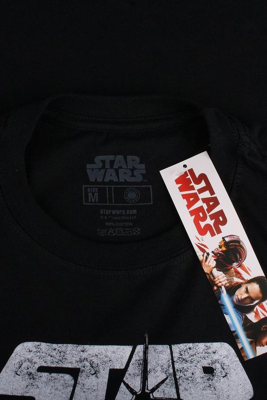 Star Wars Retro Logo Cotton T-shirt 3