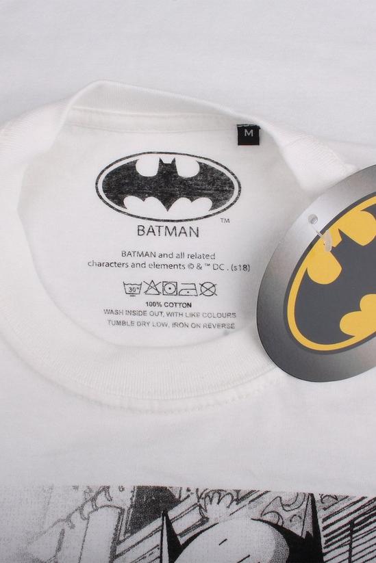 DC Comics Batman Panels Cotton T-shirt 5