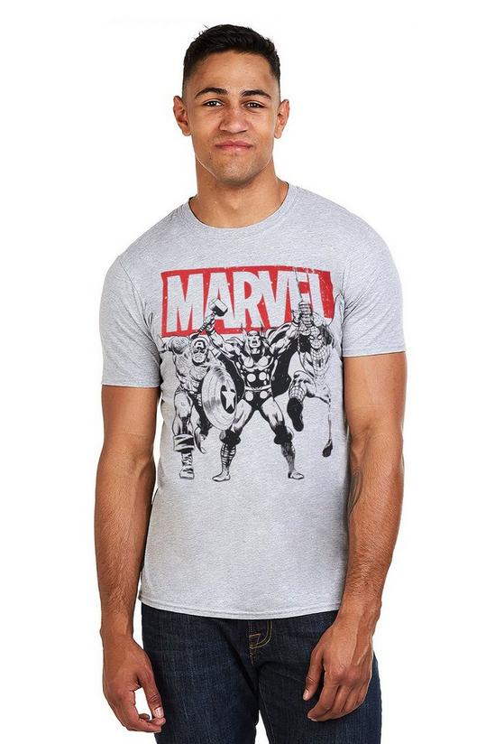 Marvel Trio Heroes Cotton T-Shirt 1