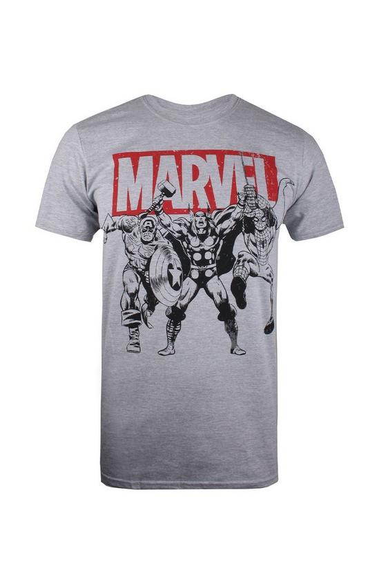Marvel Trio Heroes Cotton T-Shirt 2