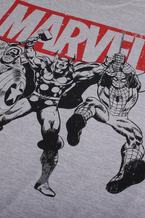 Marvel Trio Heroes Cotton T-Shirt 4