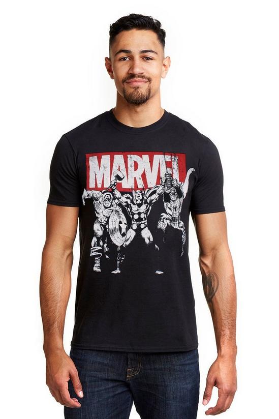 Marvel Trio Heroes Cotton T-Shirt 1