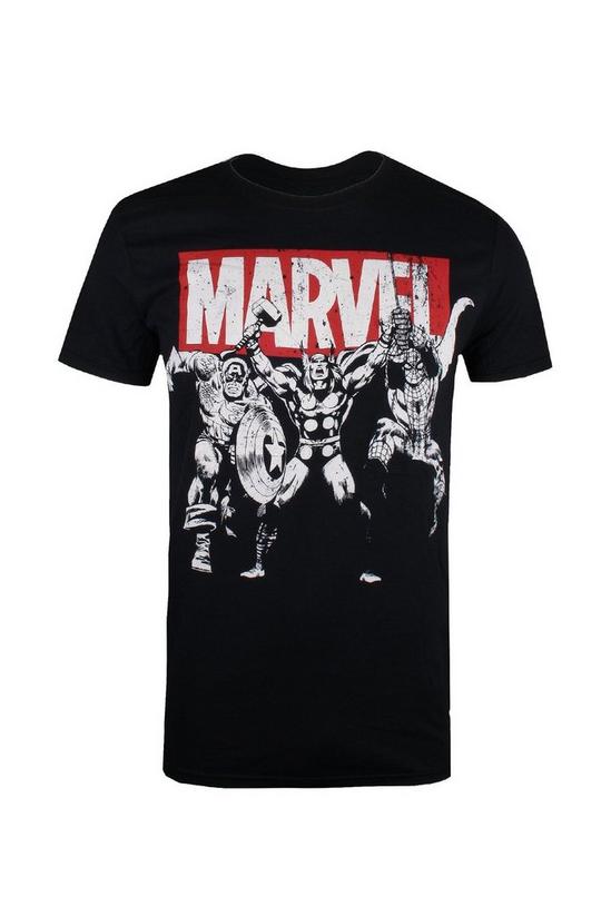 Marvel Trio Heroes Cotton T-Shirt 2