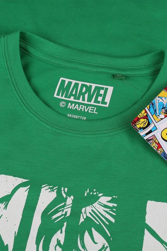 Marvel Hulk Text Cotton T-shirt 4