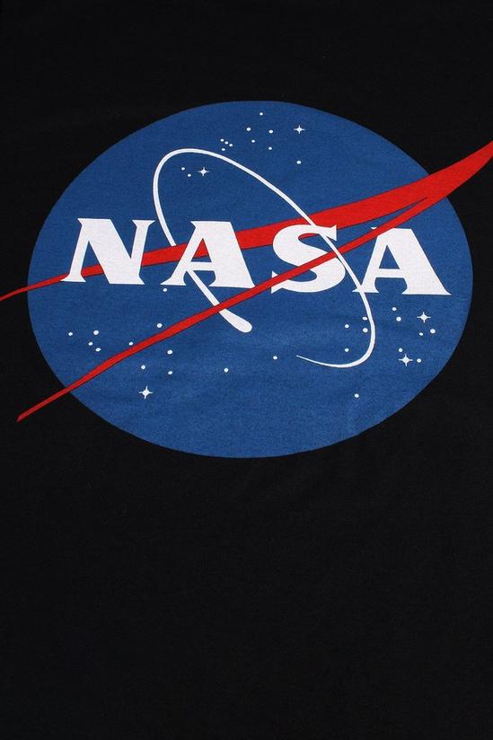NASA Nasa Core Logo Cotton T-Shirt 4