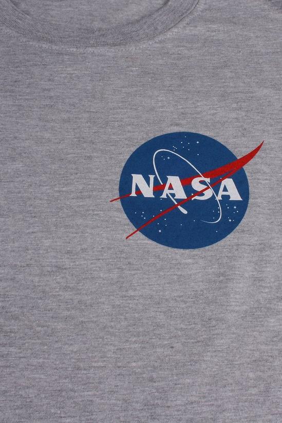 NASA Nasa Core Logo Cotton T-Shirt 5