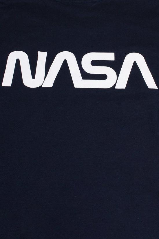 NASA Nasa Circle Logo Cotton T-Shirt 3