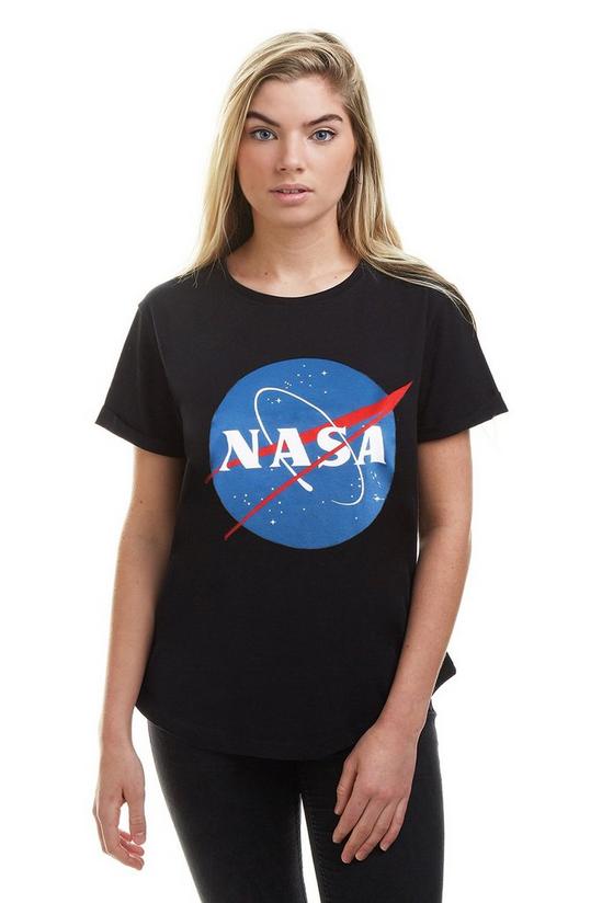 NASA Circle Logo Cotton T-shirt 1