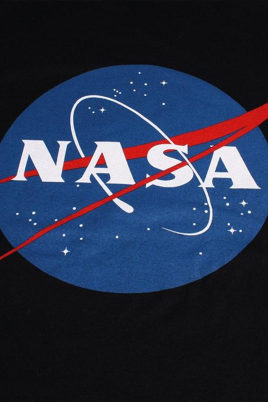 NASA Circle Logo Cotton T-shirt 4
