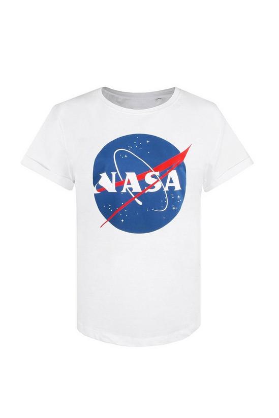 NASA Circle Logo Cotton T-shirt 2