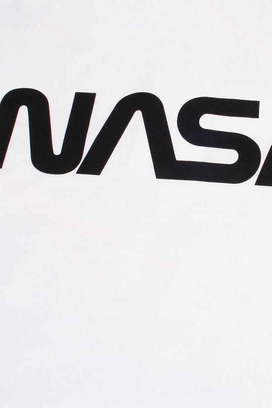 NASA Circle Logo Cotton T-shirt 5