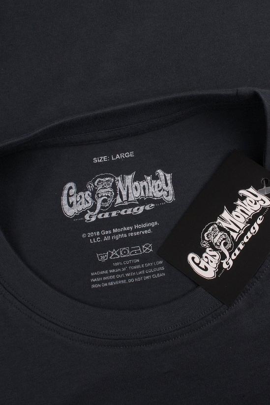 Gas Monkey Flag Cotton T-shirt 4