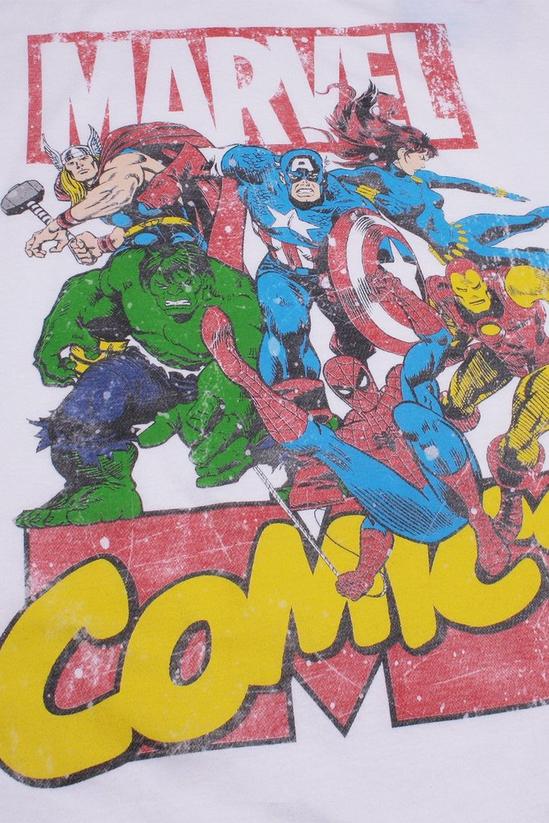 Marvel Call out Cotton T-shirt 4