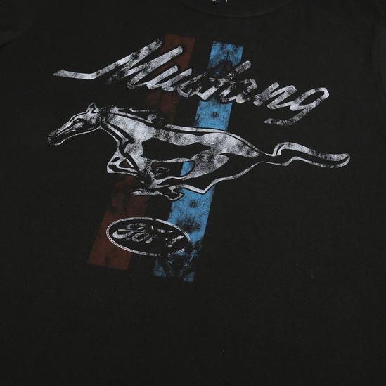 Mustang Mustang Stripes Cotton T-shirt 4