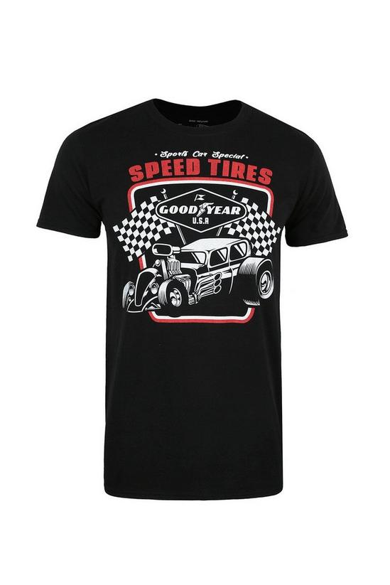 Petrol Heads Goodyear Speed Tires Cotton T-shirt 2