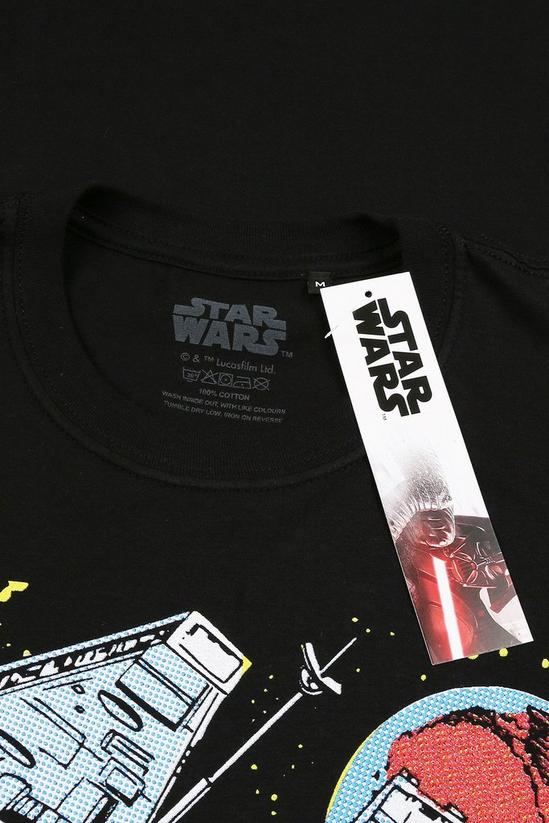 Star Wars Falcon Battle Cotton T-shirt 4