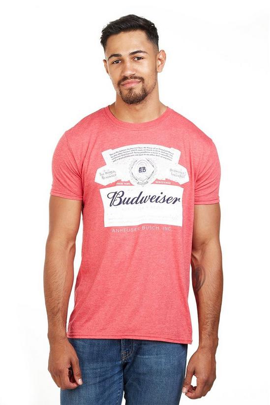 Budweiser Label Cotton T-shirt 1