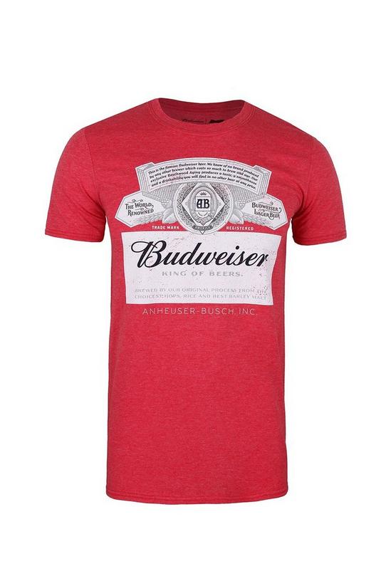Budweiser Label Cotton T-shirt 2