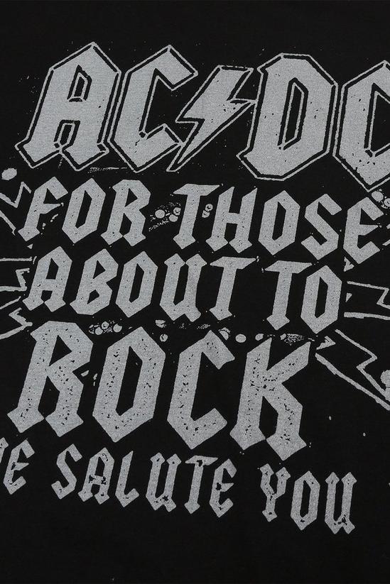AC/DC Salute Cotton T-shirt 4