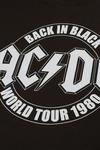 AC/DC Tour Emblem Cotton Cropped Sweatshirt thumbnail 4