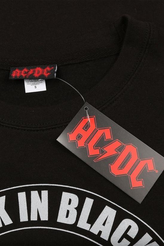 AC/DC Tour Emblem Cotton Cropped Sweatshirt 5