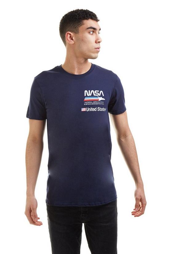 NASA Nasa Plane Aeronautics Cotton T-Shirt 1