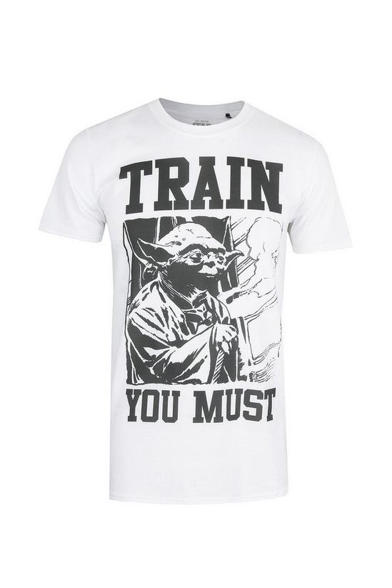Star Wars Yoda Train Cotton T-shirt 2