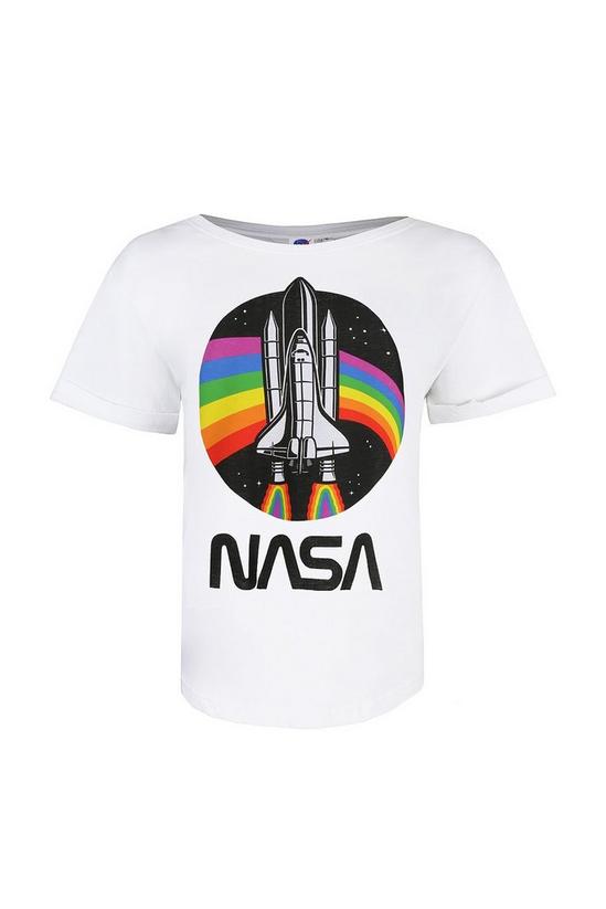 NASA Nasa Rainbow Cotton T-shirt 2