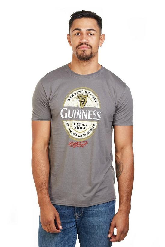 Guinness Guiness Label Cotton T-shirt 1