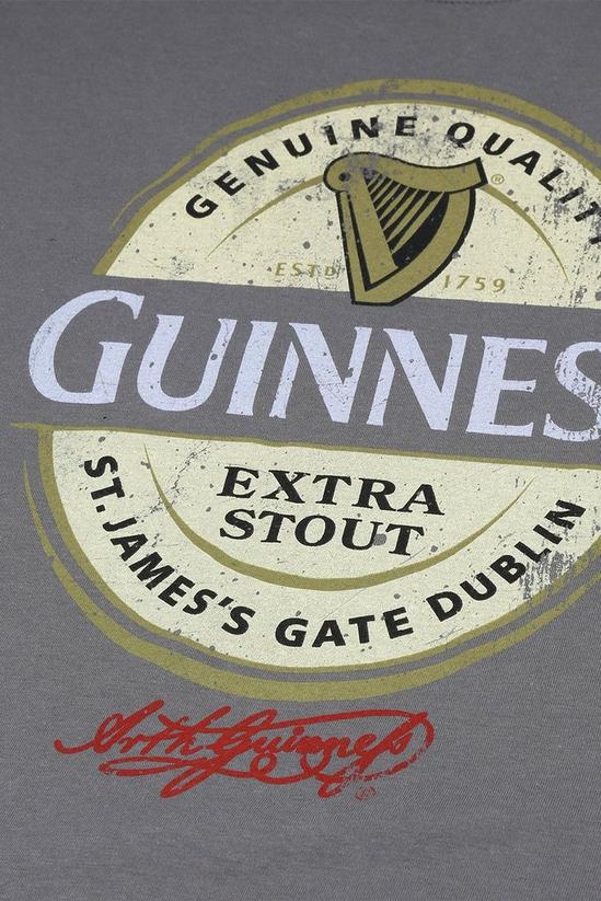 Guinness Guiness Label Cotton T-shirt 3