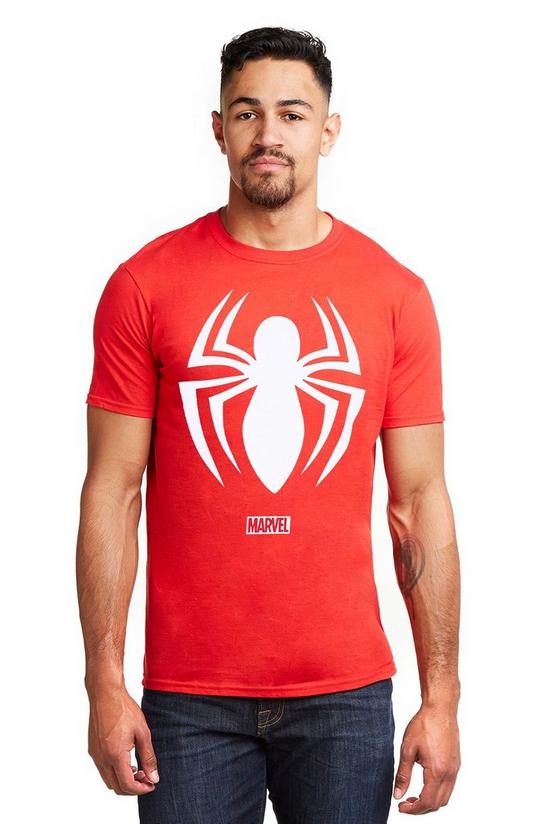 Marvel Spiderman Logo Cotton T-shirt 1