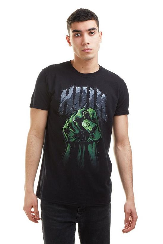 Marvel Hulk Fist Cotton T-shirt 1