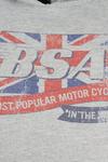 Petrol Heads BSA Flag Logo Cotton Hoodie thumbnail 4