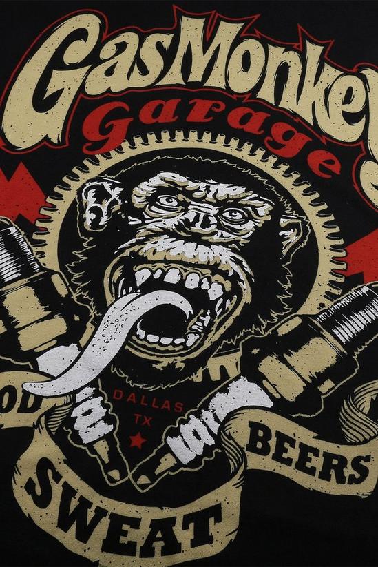 Gas Monkey Blood Sweat and Beers Cotton T-shirt 4