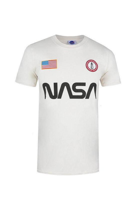 NASA Badge Cotton T-shirt 2
