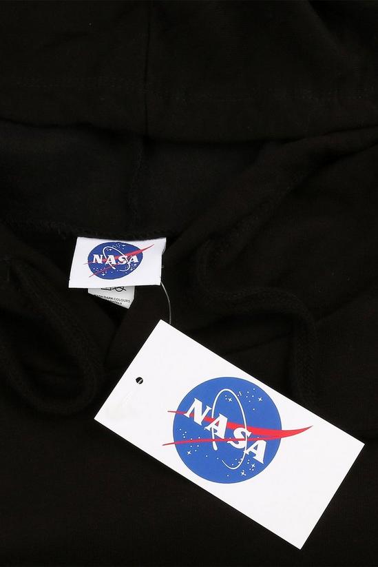 NASA Insignia Cotton Cropped Hoodie 5