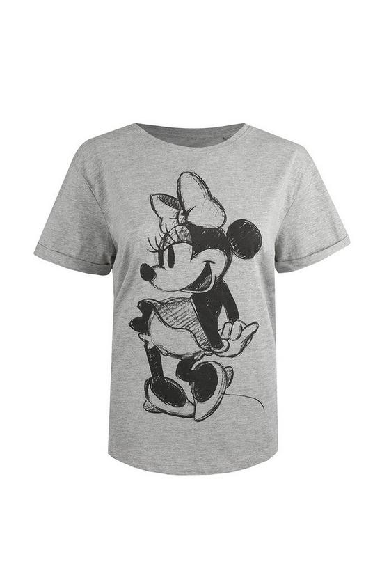 Disney Mickey Mouse Sketch Cotton T-shirt 2