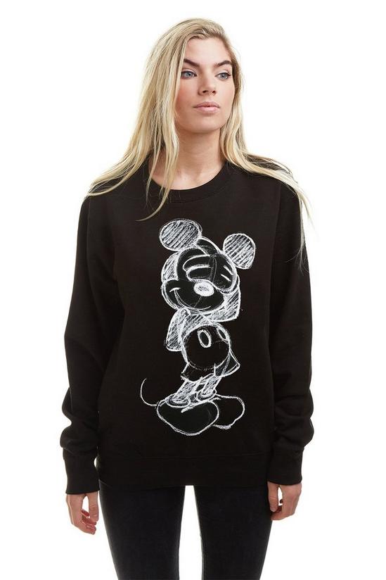 Disney Mickey Mouse Shy Cotton Sweatshirt 1
