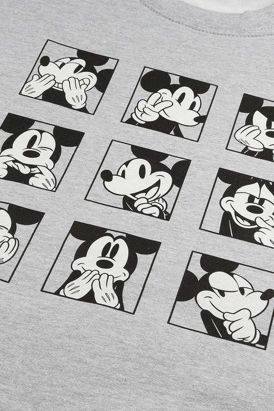 Disney Multi Face Mickey Mouse Cotton Sweatshirt 4