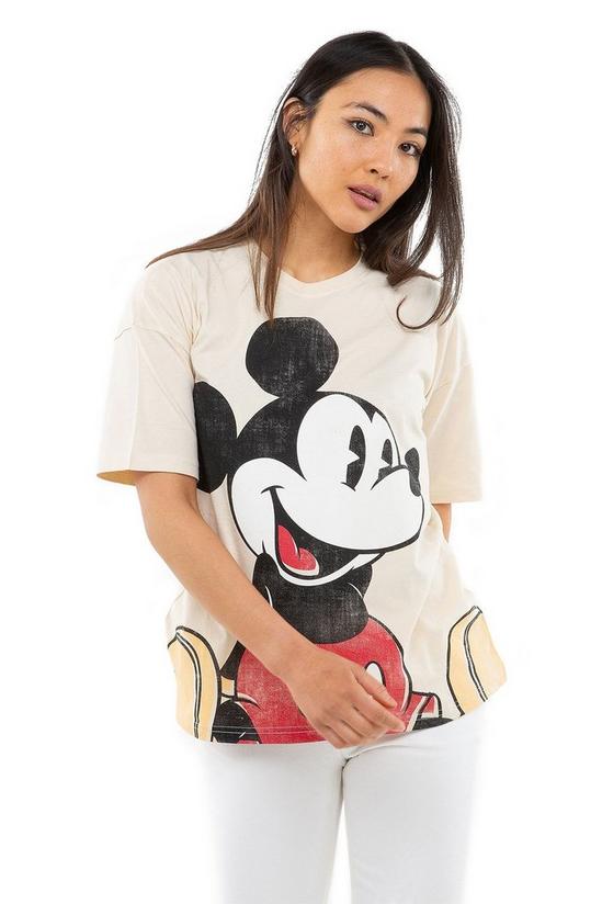 Disney Mickey Mouse Sitting Cotton T-shirt 1