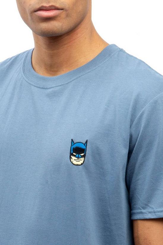 DC Comics Batman Face Emb Cotton T-shirt 2