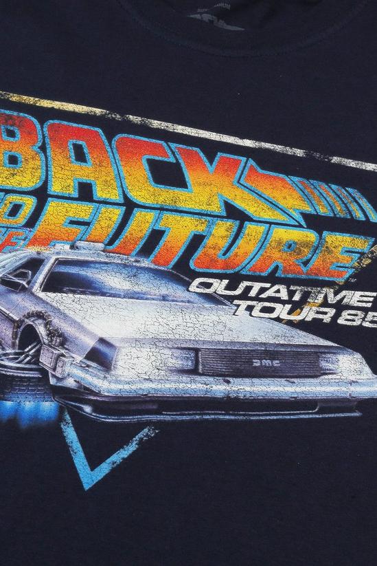 Back To The Future Tour Cotton T-shirt 3