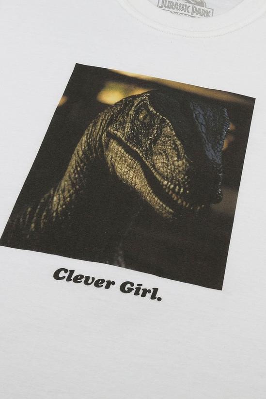Jurassic Park Clever Girl Cotton T-Shirt 3