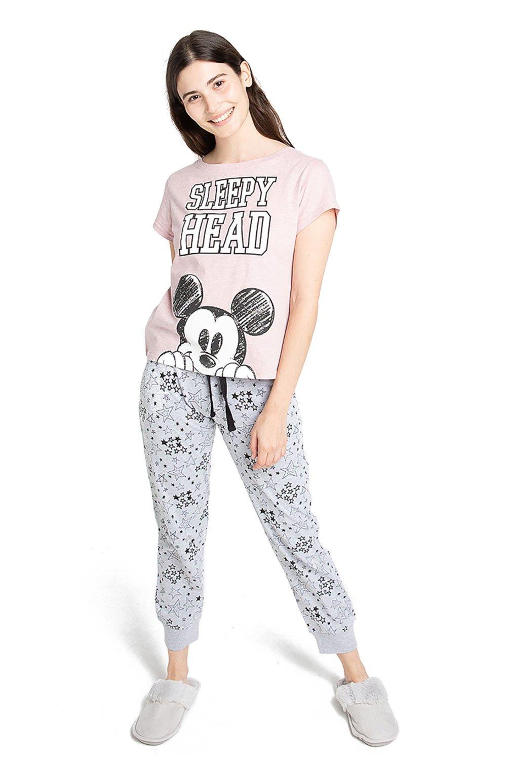Mickey Mouse Nap Cotton PJ Set