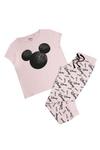 Disney Mickey Mouse Silhouette Cotton PJ Set thumbnail 2