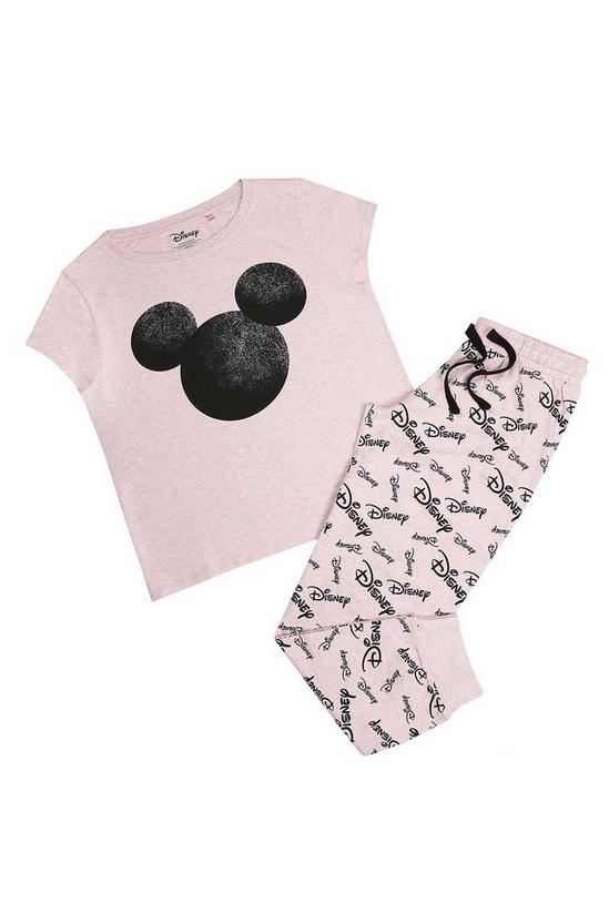 Disney Mickey Mouse Silhouette Cotton PJ Set 2