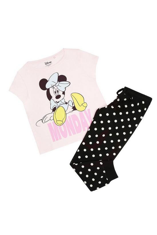 Disney Minnie Mouse Monday Cotton PJ Set 2